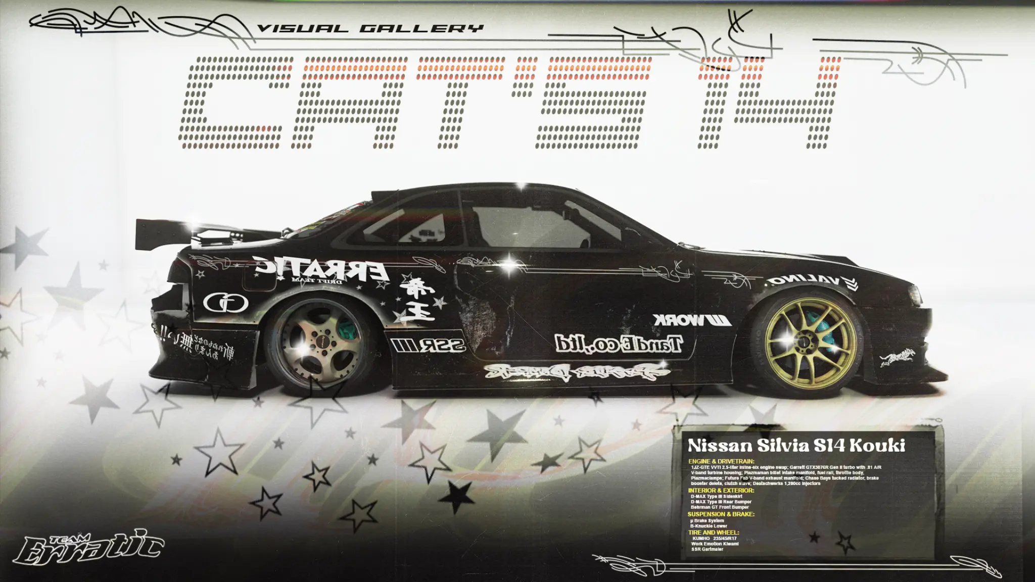 Team Erratic Drift Pack V1 Car Pack For Assetto Corsa